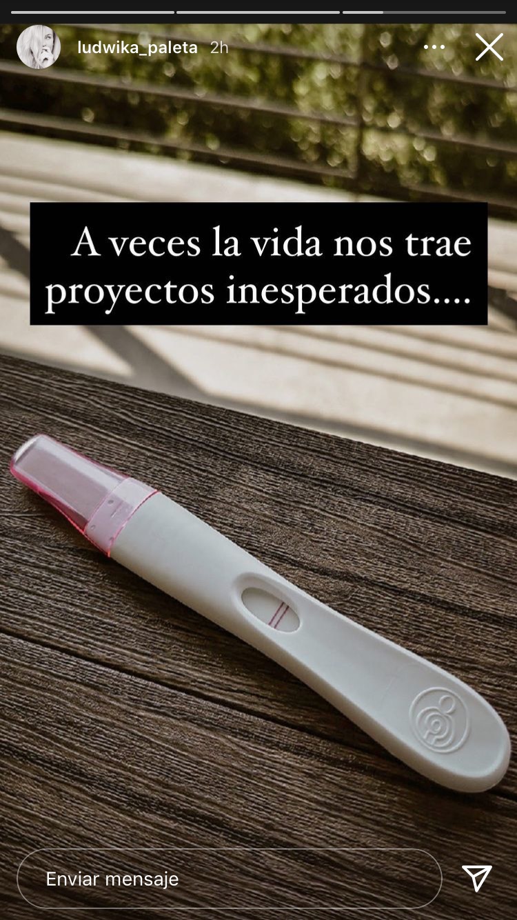 La realidad detrás de la prueba de embarazo positiva de Ludwika Paleta -  Infobae