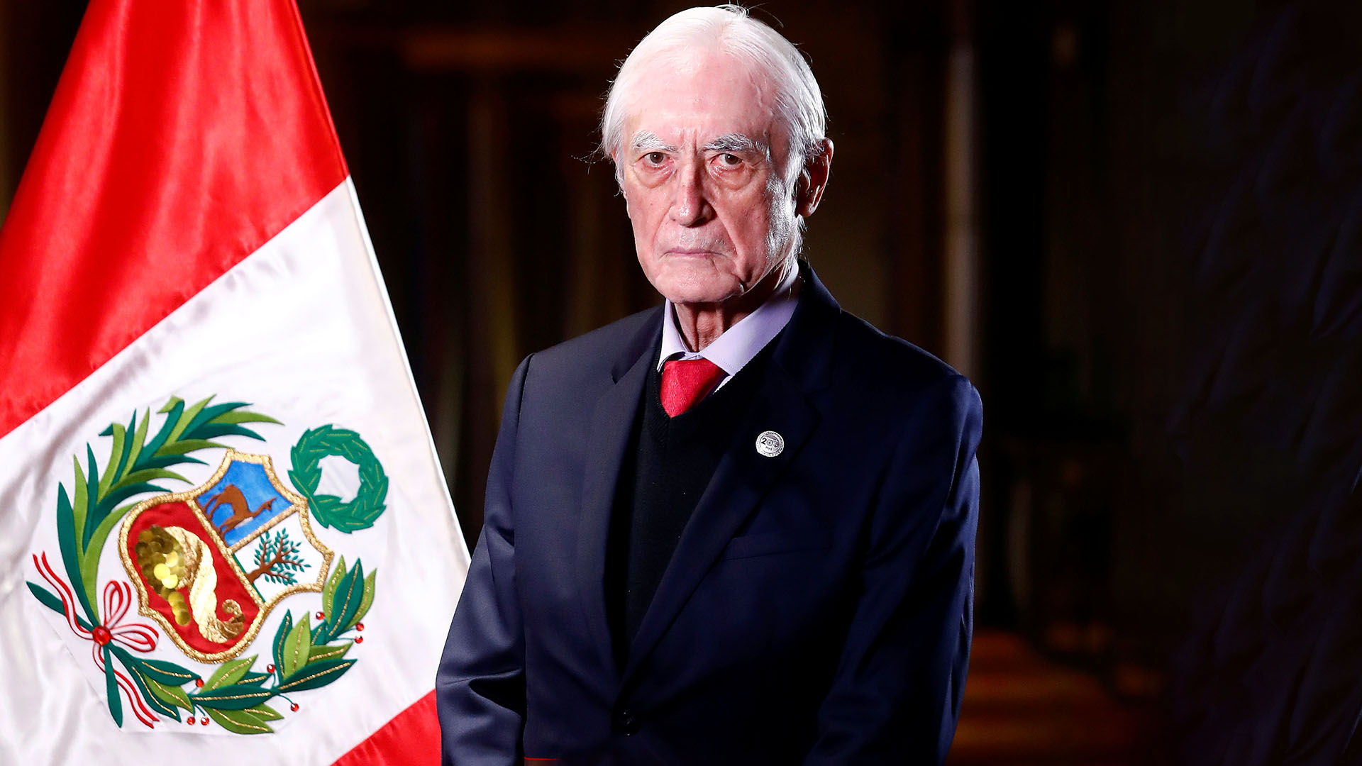 Héctor Béjar fue el primer canciller cuando recién asumió como presidente Pedro Castillo. (Presidencia) 