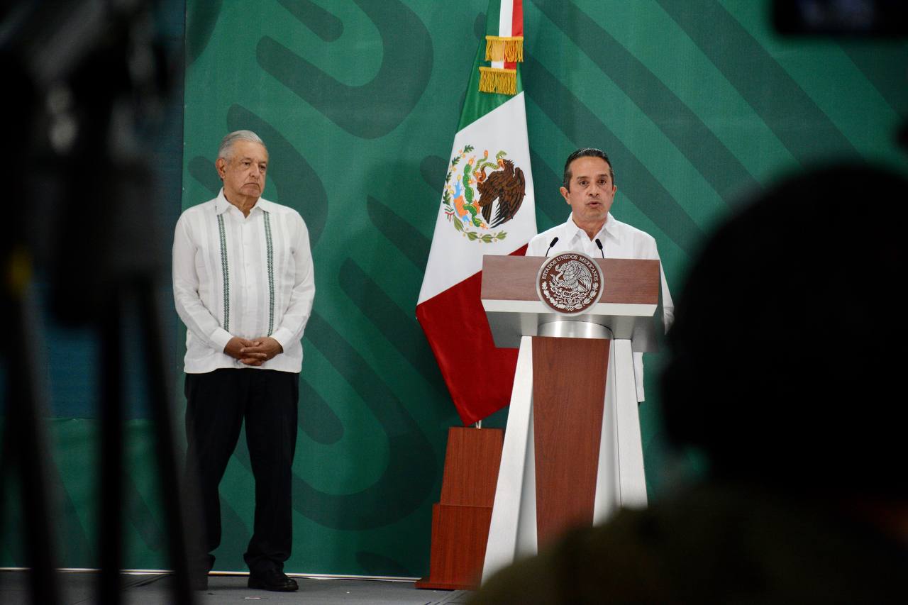 AMLO ha respaldado en reiteradas ocasiones su interés por incluir a Carlos Joaquín al Federal. (Foto: Facebook Carlos Joaquín)