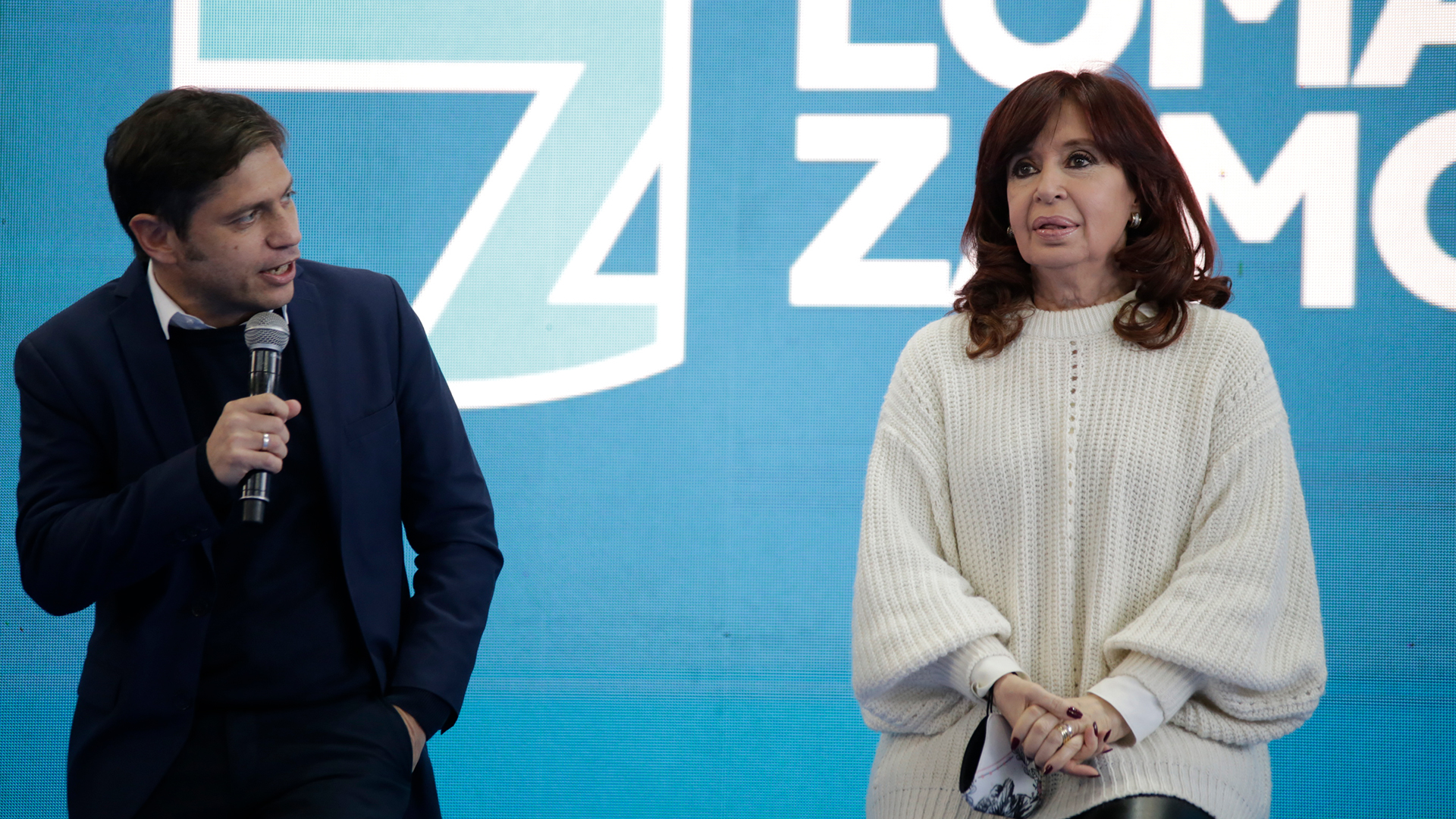 Cristina Kirchner cuestionó a Axel Kicillof y a Sergio Berni por la inseguridad en la Provincia (Luciano González)