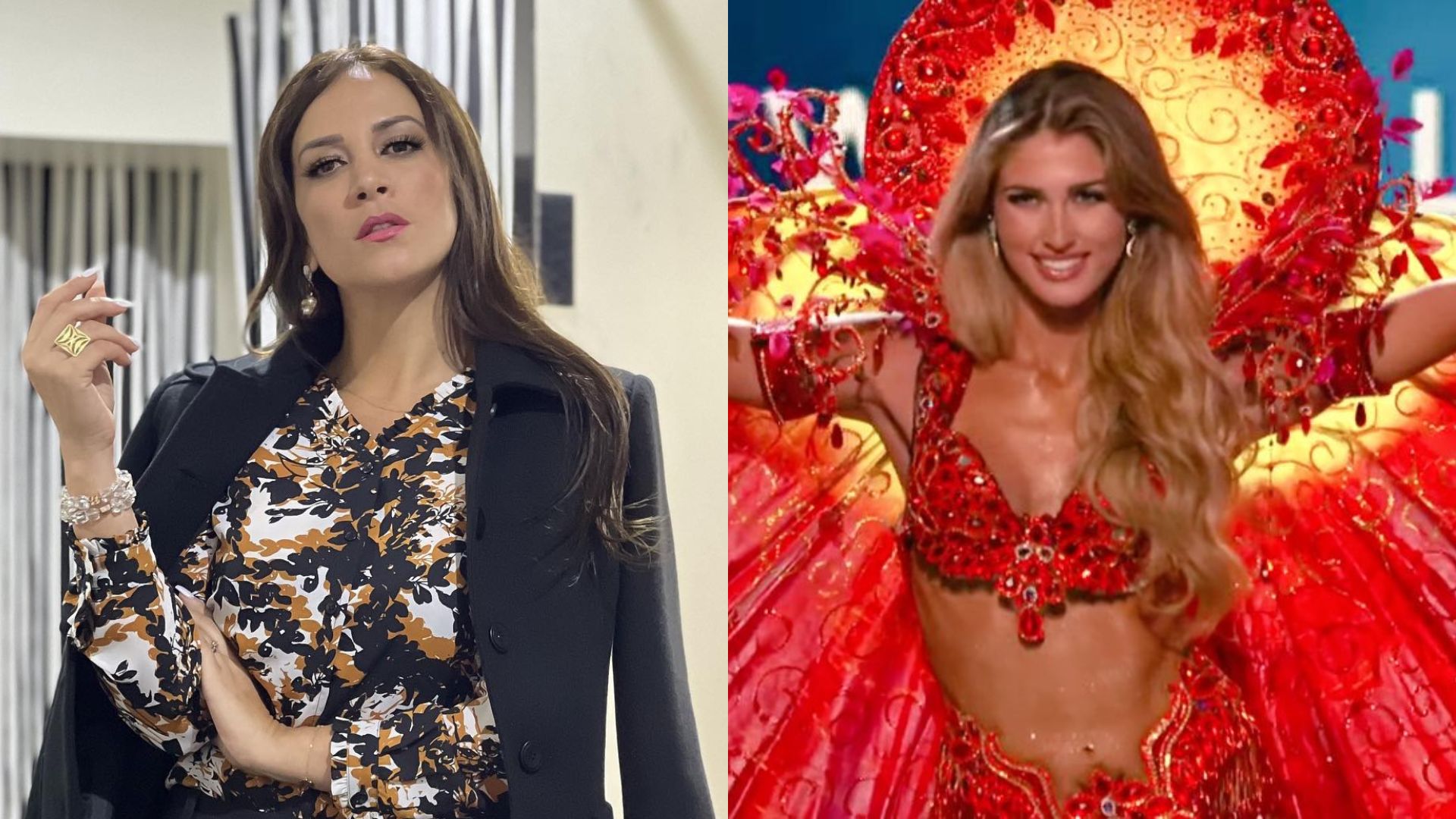 Marina Mora da su opinión con respecto al desempeño de Alessia Rovegno en la Preliminar del Miss Universo. Instagram