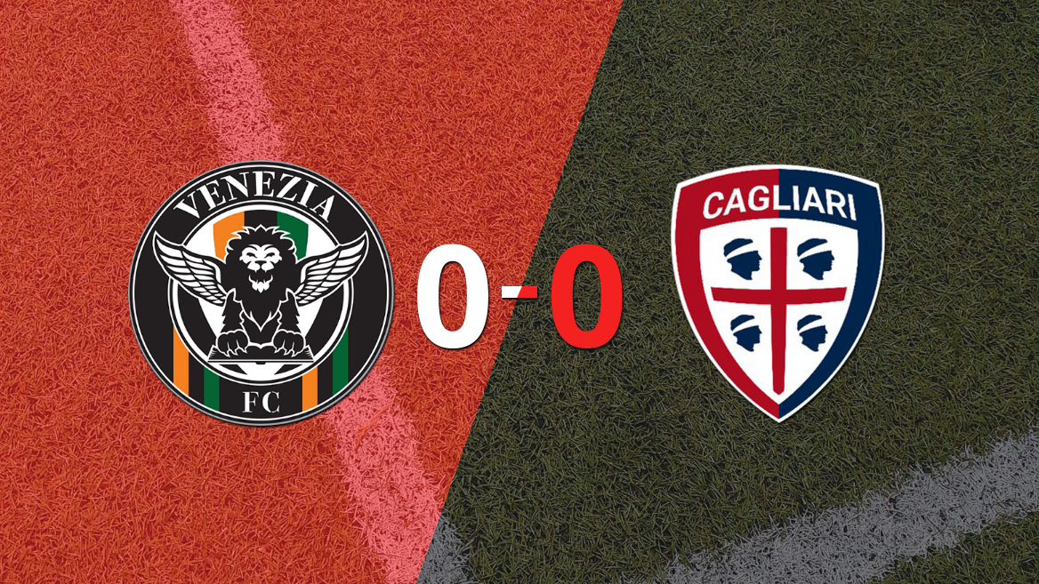 Venezia y Cagliari empataron sin goles