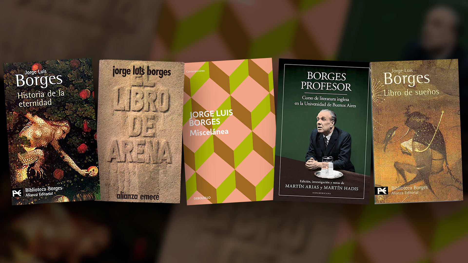 Festival Borges: 50% de descuento en cinco libros que permiten meterse en su mundo