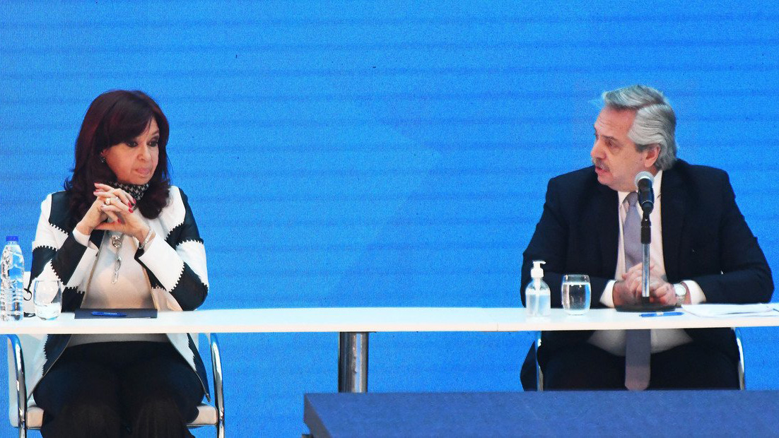 Cristina Kirchner y Alberto Fernández 