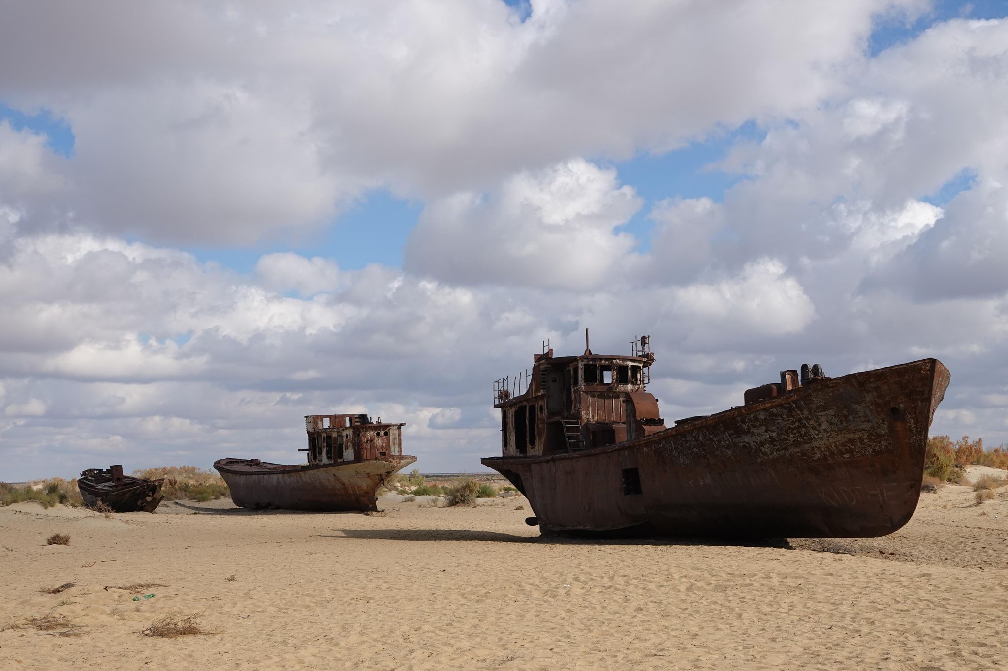 La catástrofe ecológica del mar de Aral y la lucha por salvarlo