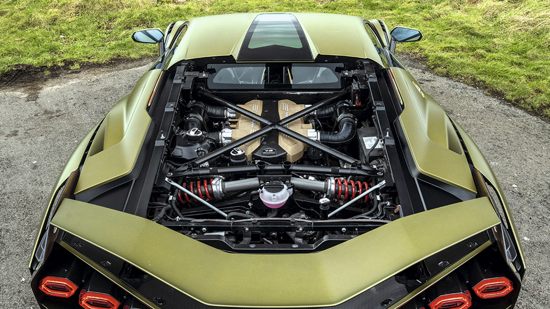 Lamborghini's engine is V12.  The conversion of electricity would end the legacy of its creator.  E-fuels can save it and are ready to wait for its development