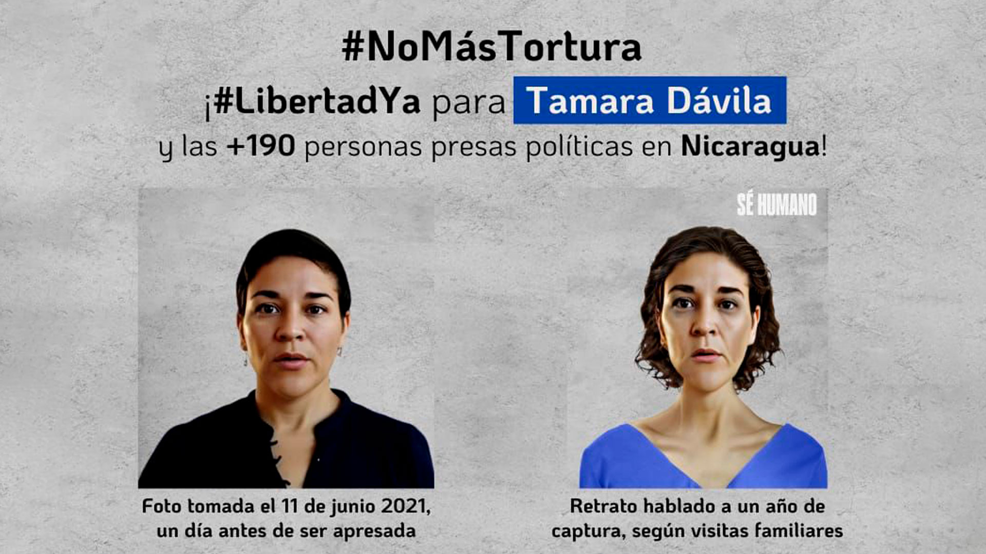 Alerta de la oposición de Nicaragua sobre la situación de Tamara Dávila