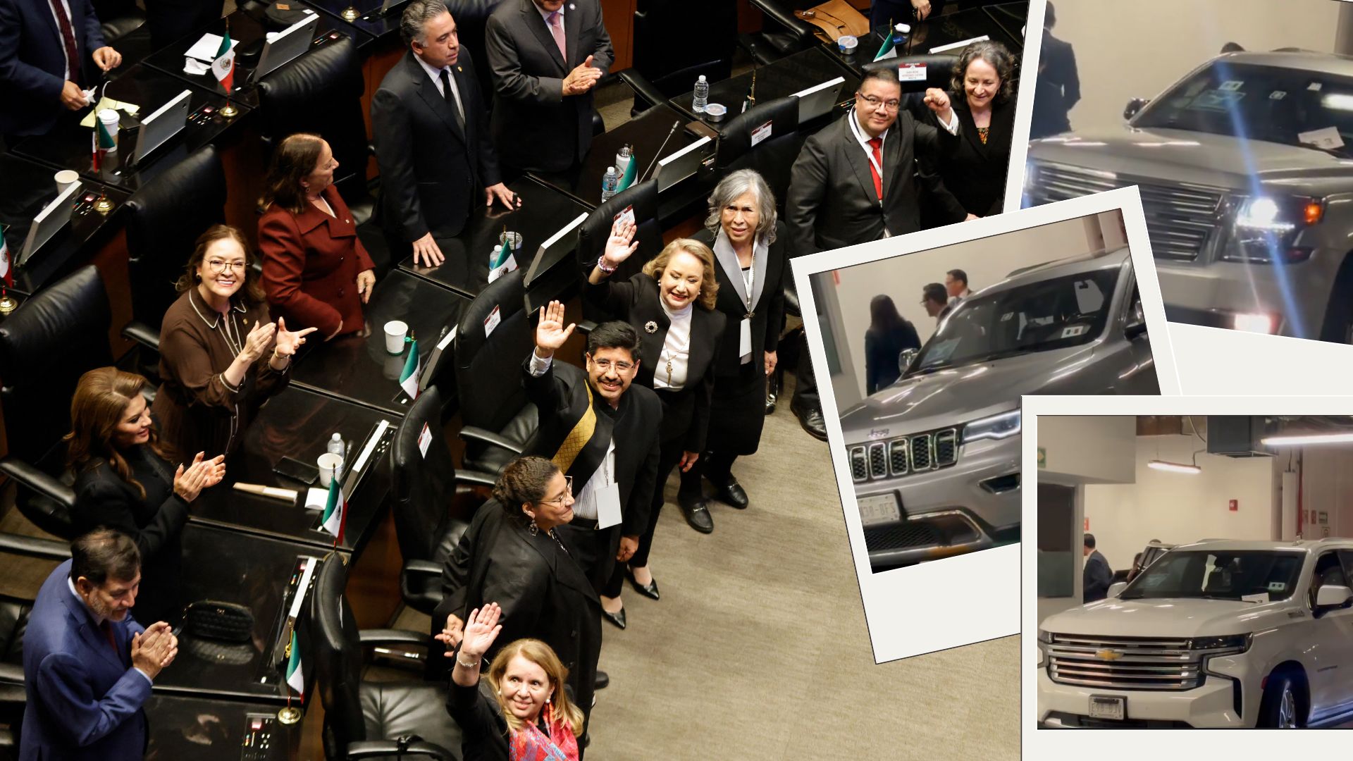 Nuevas ministras de la SCJN llegan en camionetas de lujo a su toma de protesta pese a promesas de austeridad - Infobae