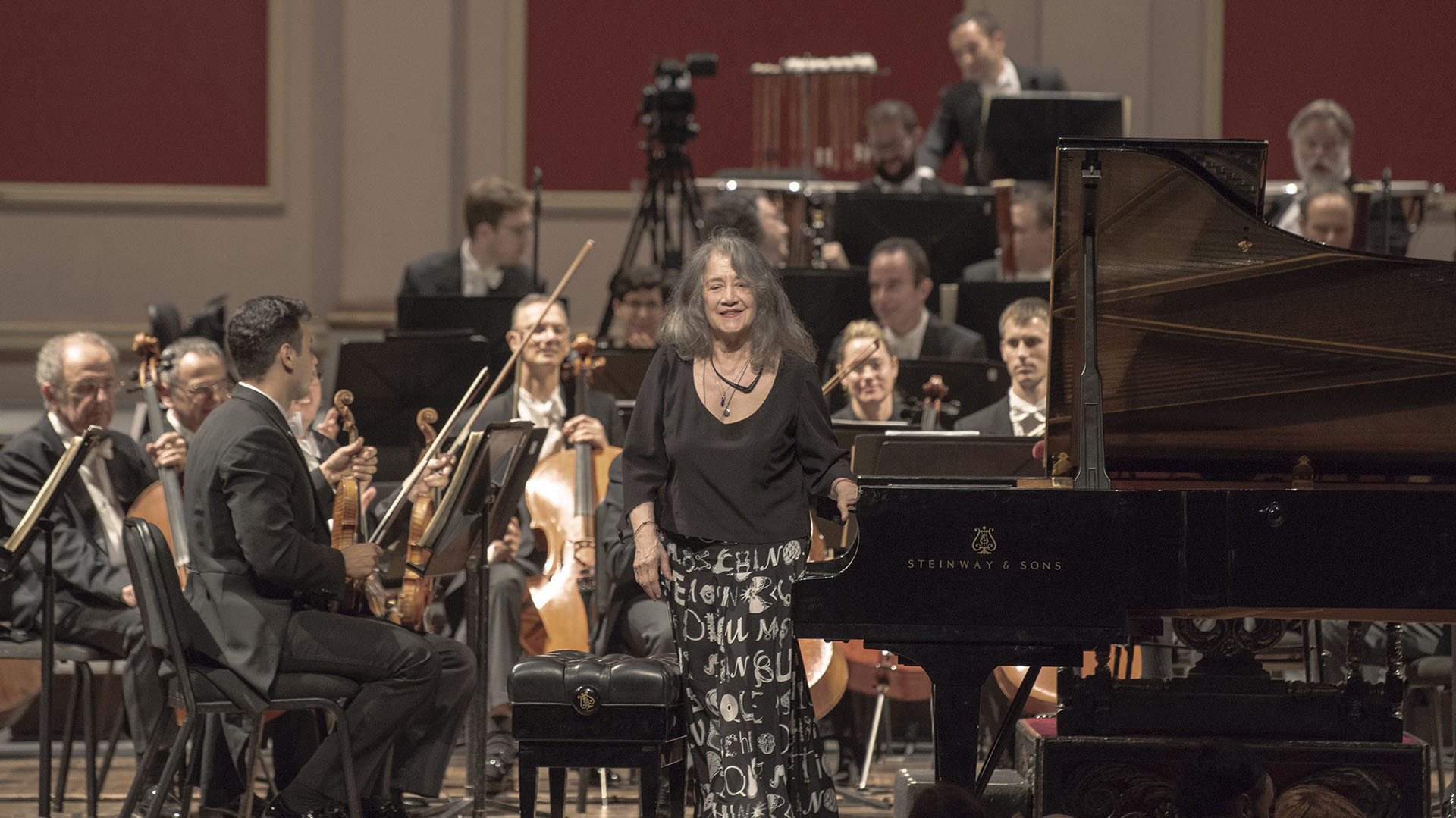 Martha Argerich dalam konser