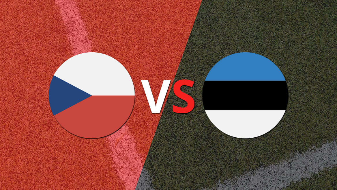 En su casa, República Checa derrotó por 2-0 a Estonia