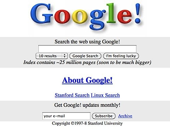 El buscador de Google cumplió años: estos han sido sus avances 