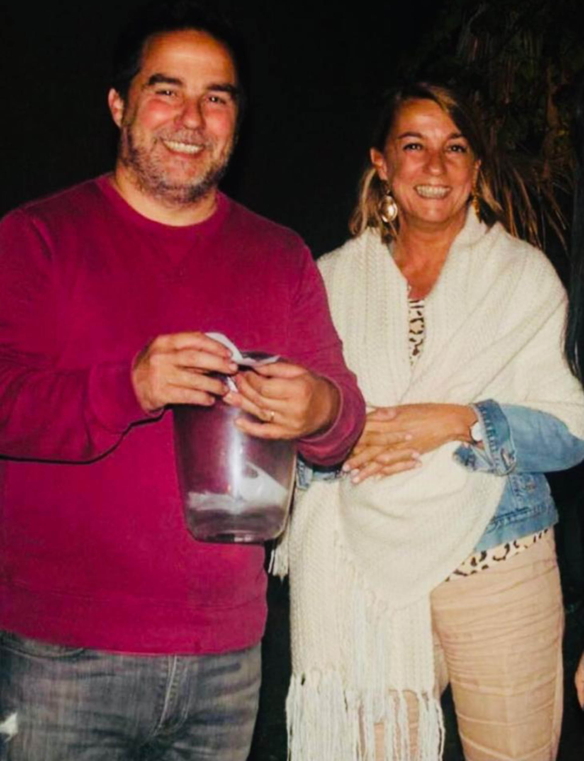 Martín, acompañado de su hermana Susana en una de las últimas fotos que tenían juntos
