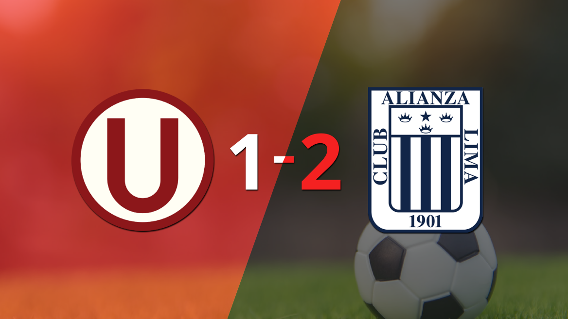 Con un marcador 2-1, Alianza Lima derrotó a Universitario por el Superclásico