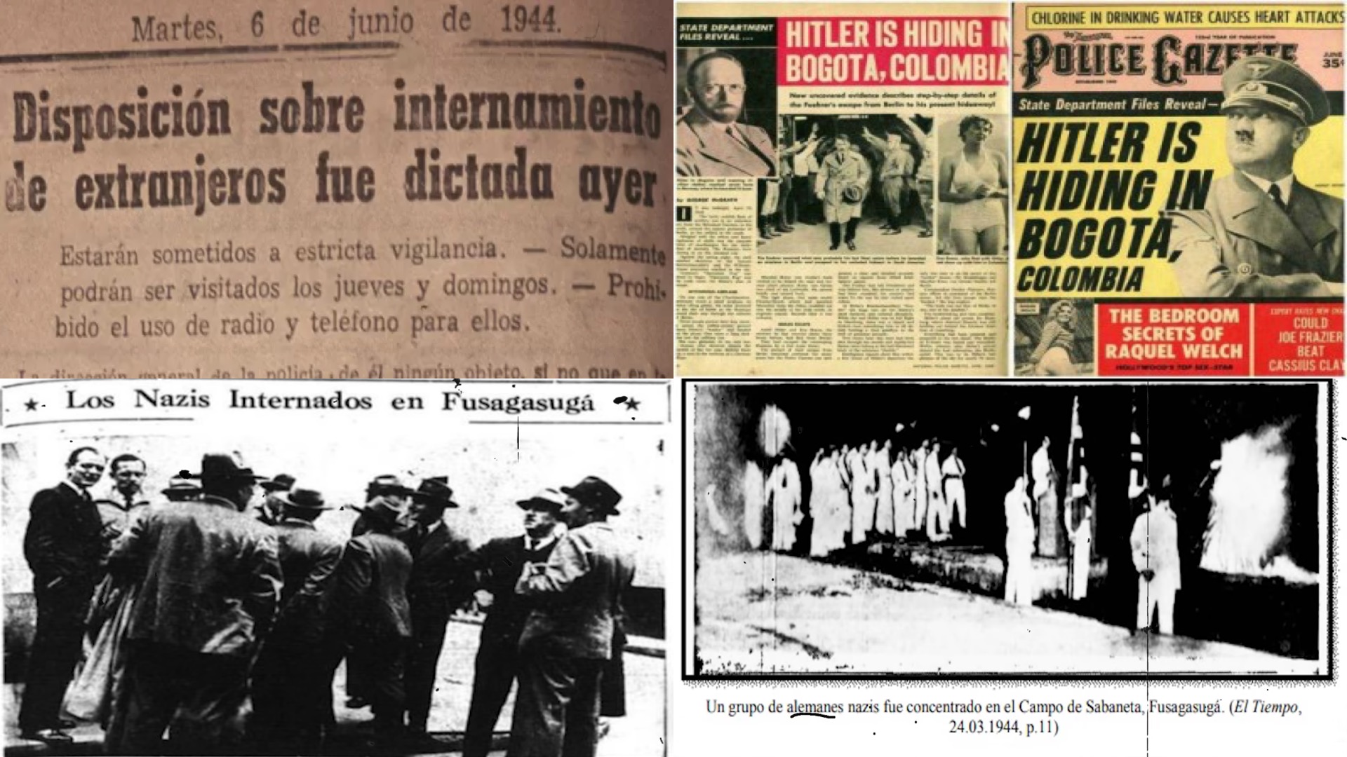 Persecución nazi llegó hasta Cundinamarca, Colombia, durante el desarrollo de la Segunda Guerra Mundial
