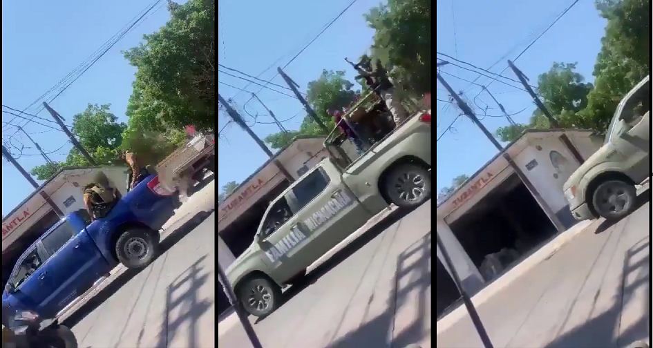 Captaron a un convoy de la Familia Michoacana “patrullando” en Michoacán