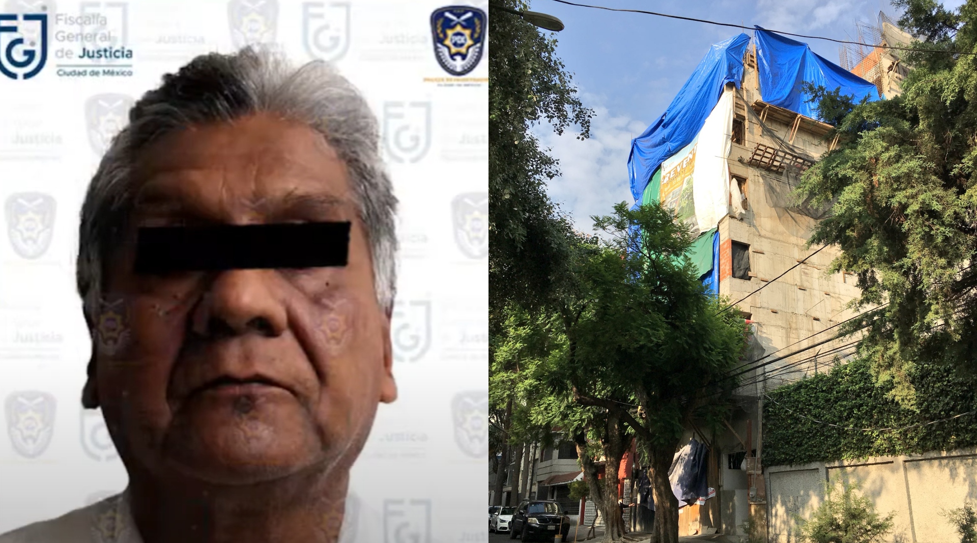 Por este edificio habrían capturado a Ángel “N”, acusado de corrupción inmobiliaria en la Benito Juárez