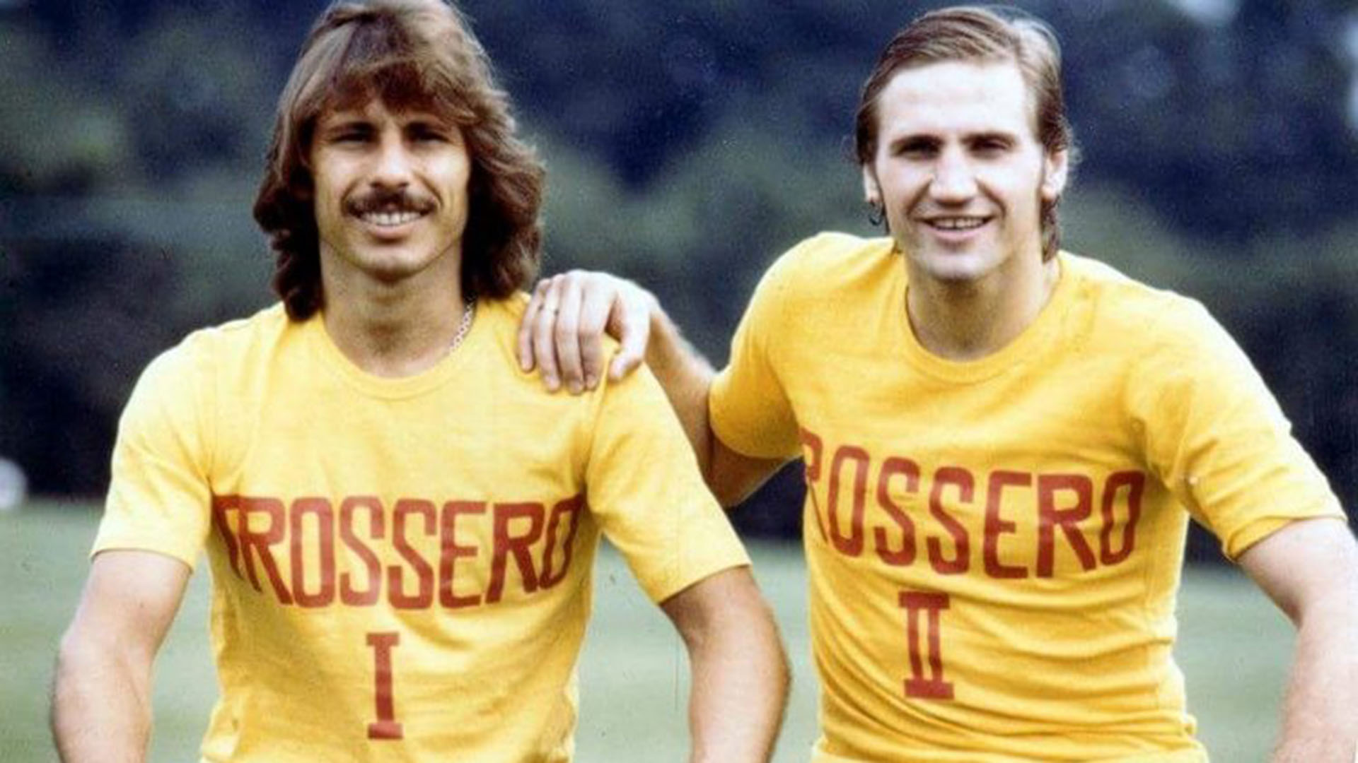Oscar Trossero y Enzo Trossero cuando jugaban en el Nantes. No eran parientes, pero fueron grandes amigos