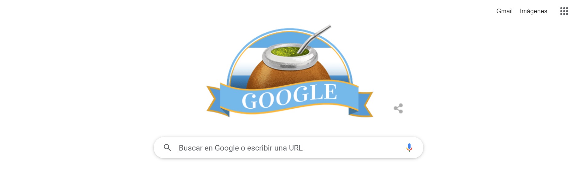 El doodle de Google recuerda del Día de la Independencia