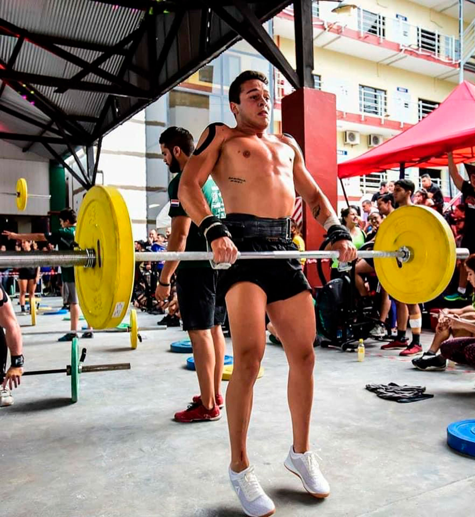 Durante su etapa como competidor de CrossFit