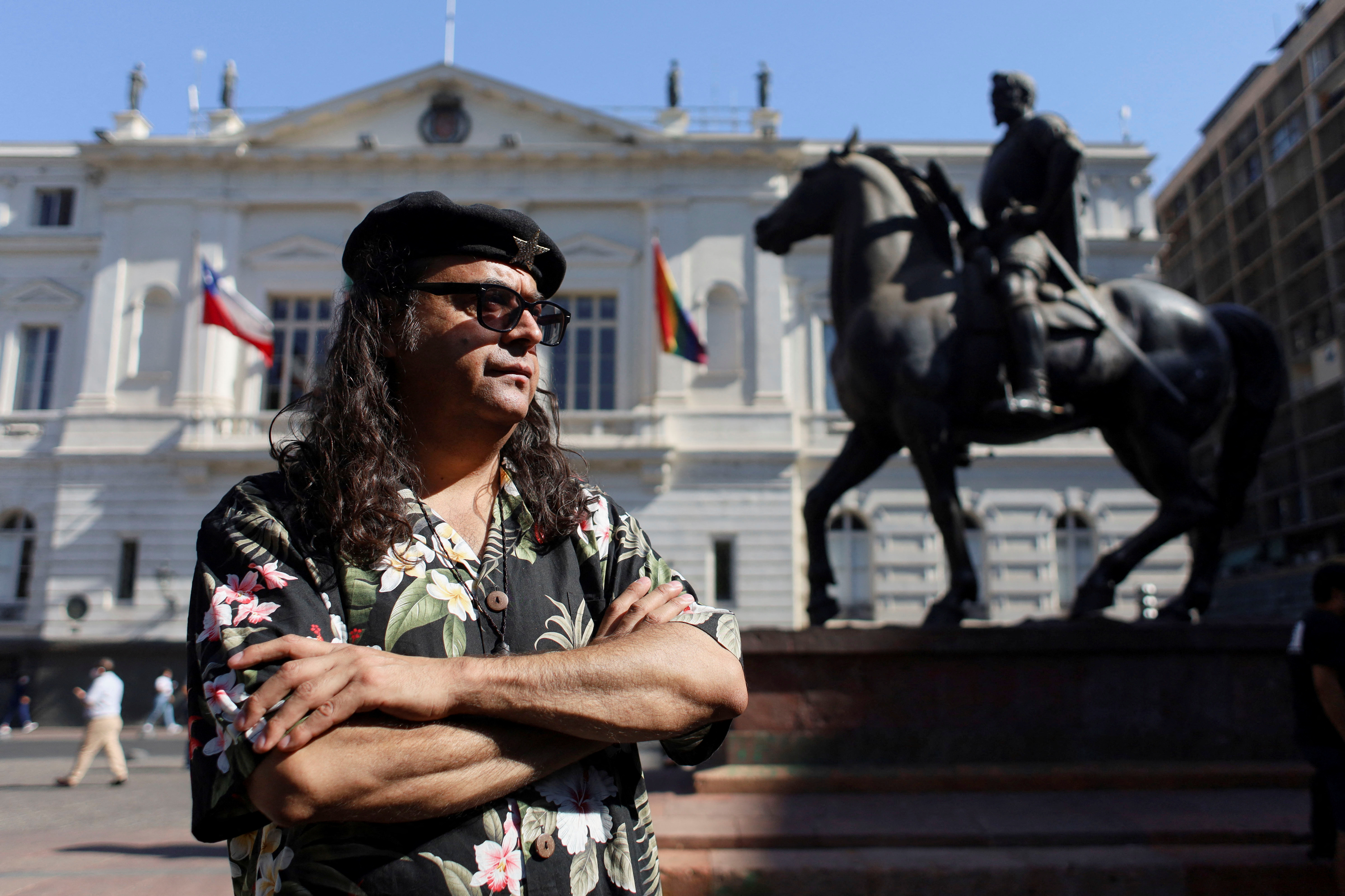 Victor Hugo Robles realizó la investigación sobre la Primera Marcha del Orgullo local (REUTERS/Ailen Diaz).
