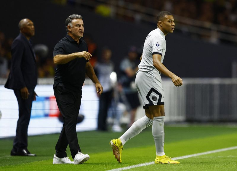 El futbolista se pronunció en sus redes tras el empate frente al Reims (Reuters)