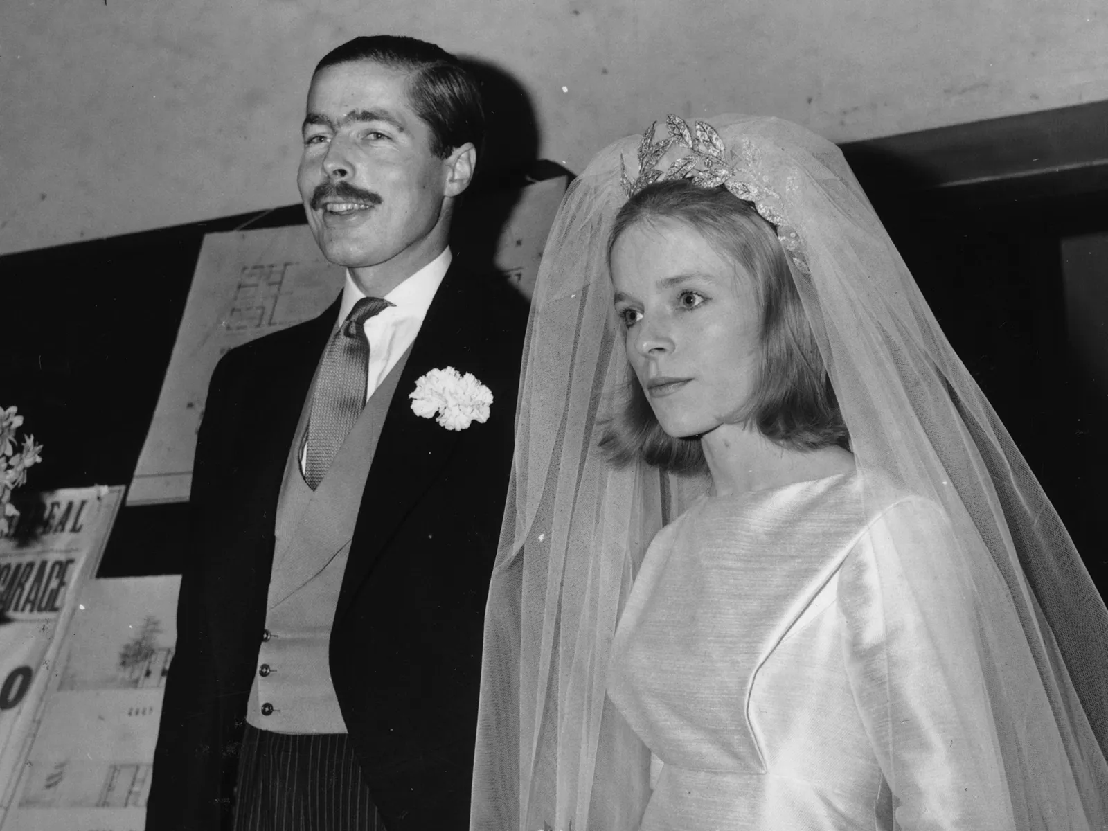 Cuando se casaron John tenía 29 años y Verónica 26. A la boda asistió la princesa Alice, la última nieta viva de la Reina Victoria