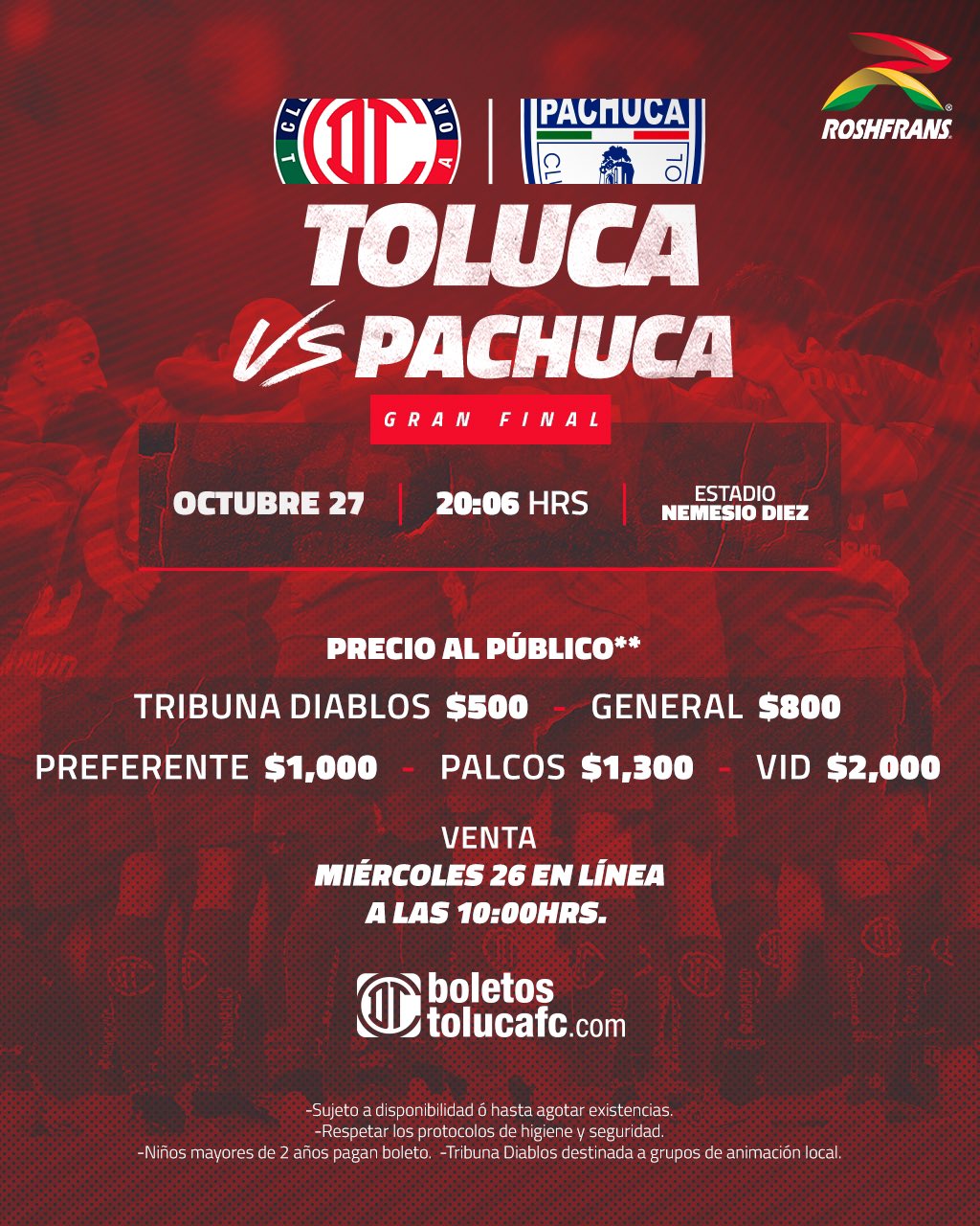 Aficionados del Toluca bloquearon vías afuera del estadio por venta en  línea de boletos de la final - Infobae