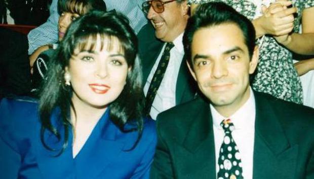 Eugenio Derbez y Victoria Ruffo se mantuvieron unidos por un breve lapso a inicio de los 90 (Foto: Archivo)