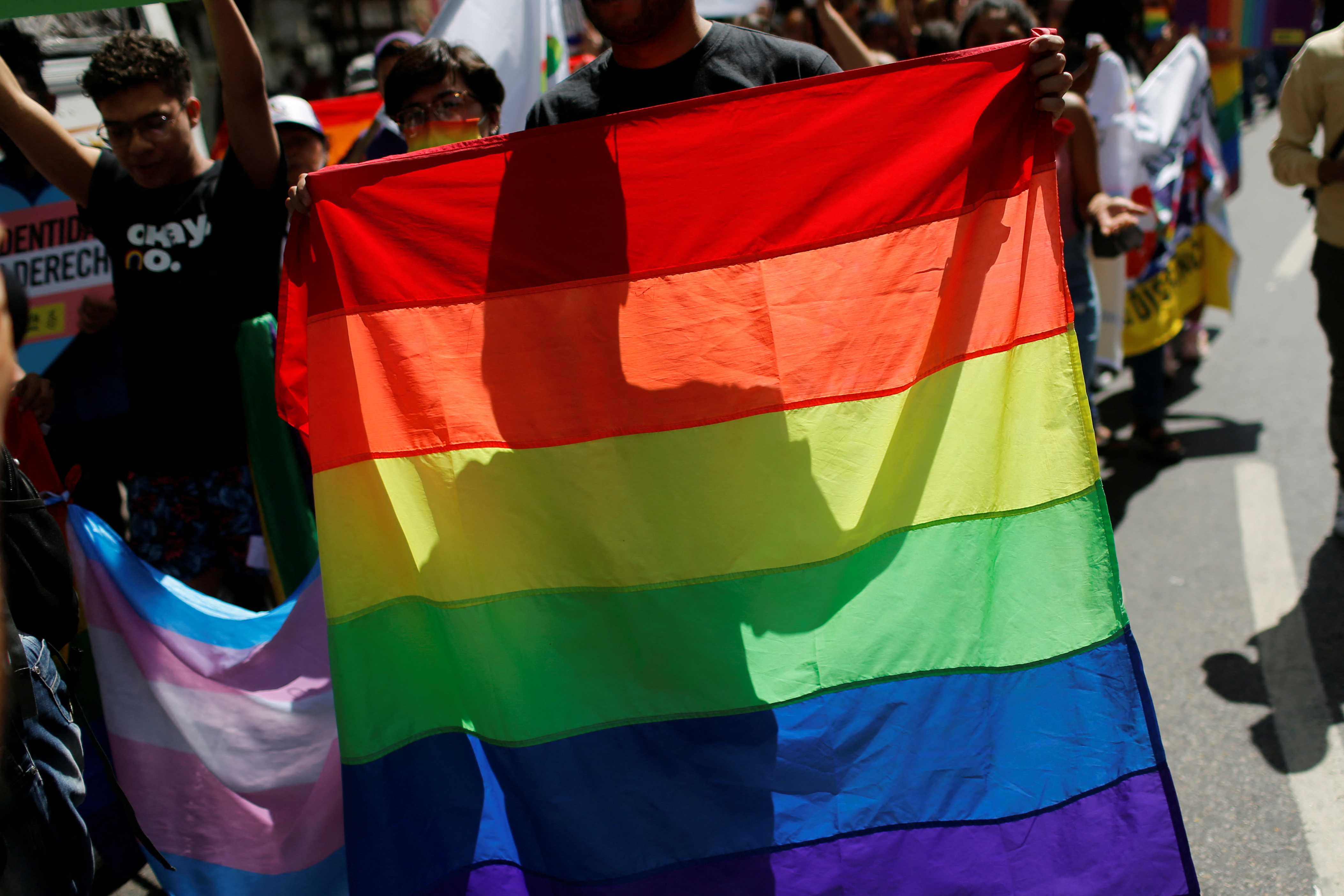 Kiyoshi Kuromiya lucho por la liberación gay. REUTERS/Leonardo Fernandez Viloria
