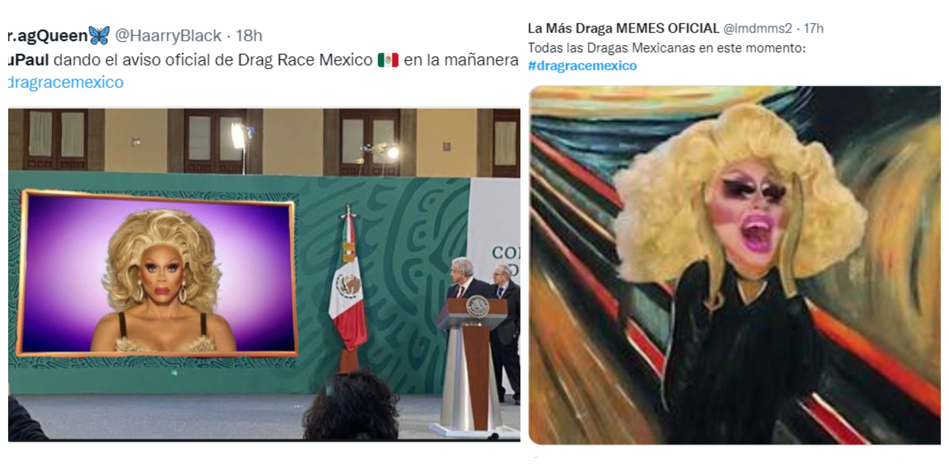 Los memes más divertidos que dejó la llegada de RuPaul’s Drag Race a México
