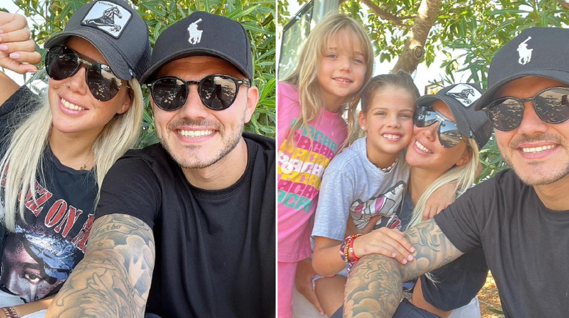 Photos of the recent family getaway of Wanda Nara and Mauro Icardi to Ibiza