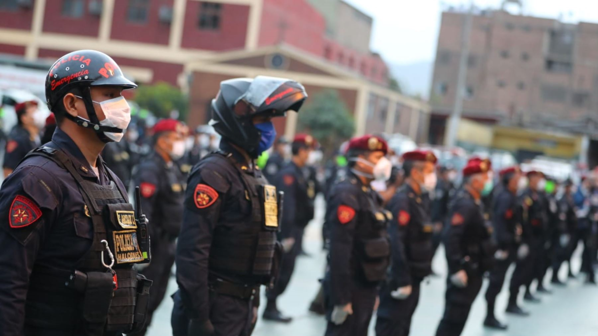 PNP despliega 9 mil efectivos ante llegada de manifestantes para la ‘Toma de Lima’