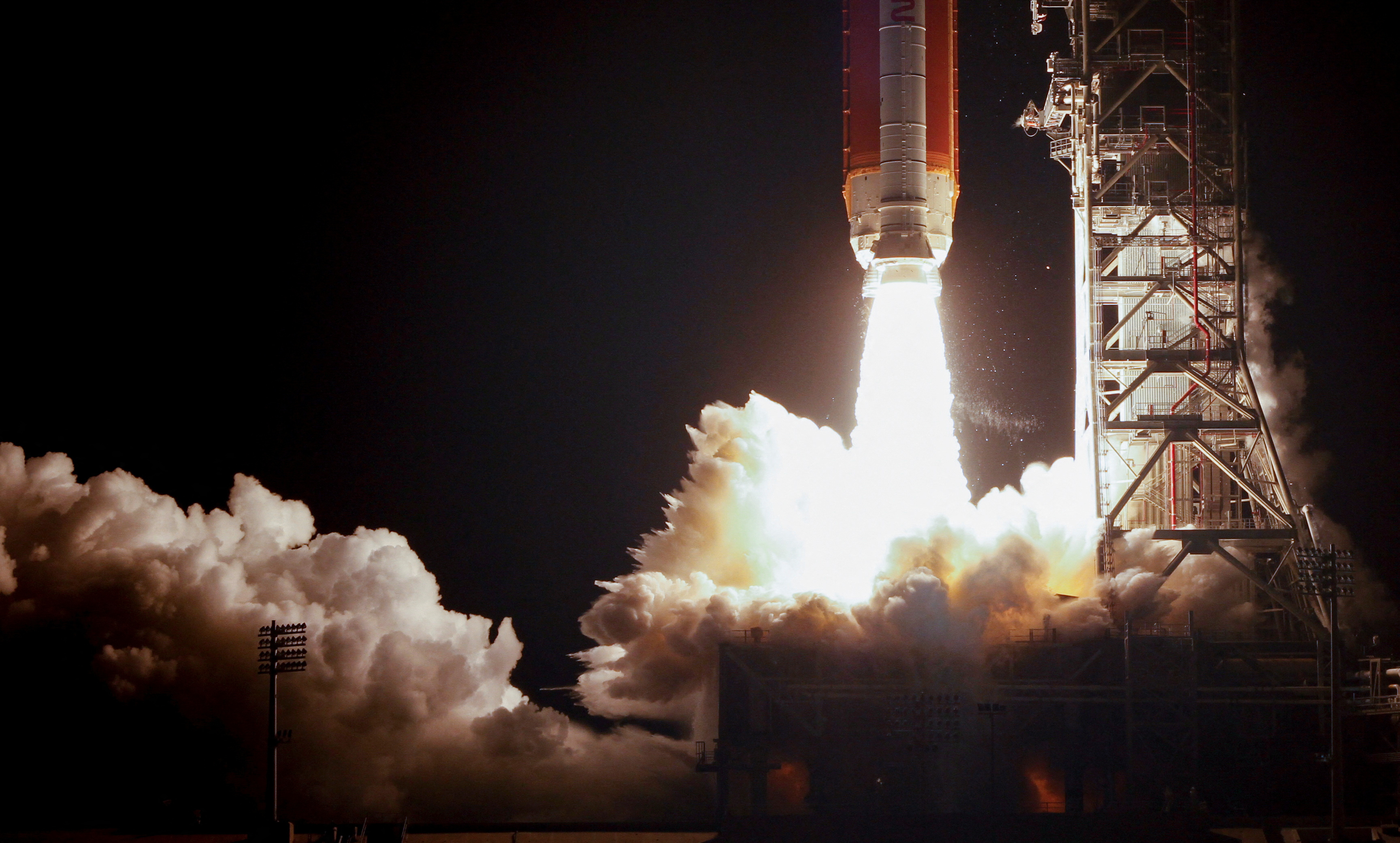 El lanzamiento de la misión Orión el pasado 16 de noviembre (REUTERS/Thom Baur)