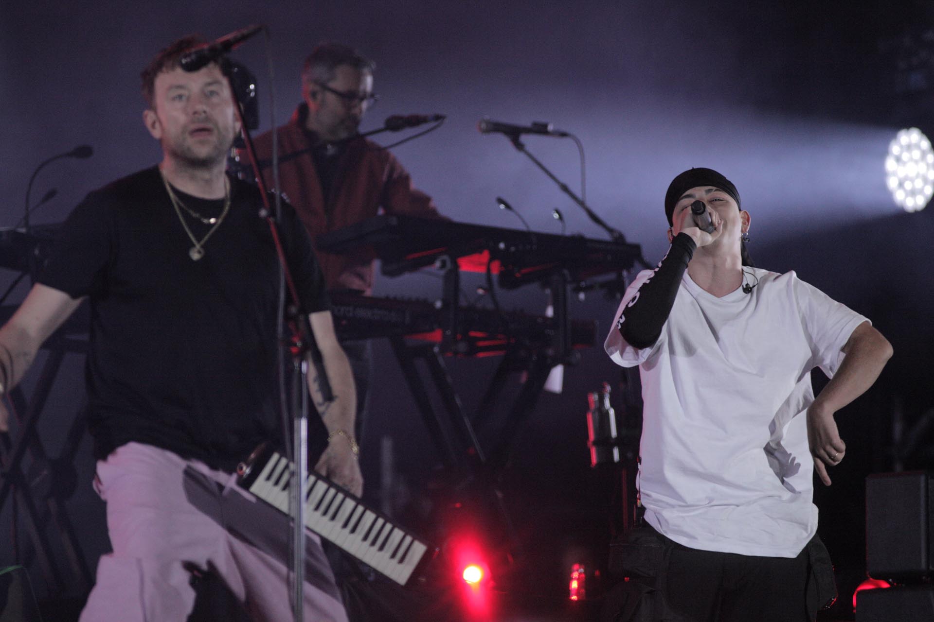 Damon Albarn y Trueno para darle un cierre épico al show de Gorillaz