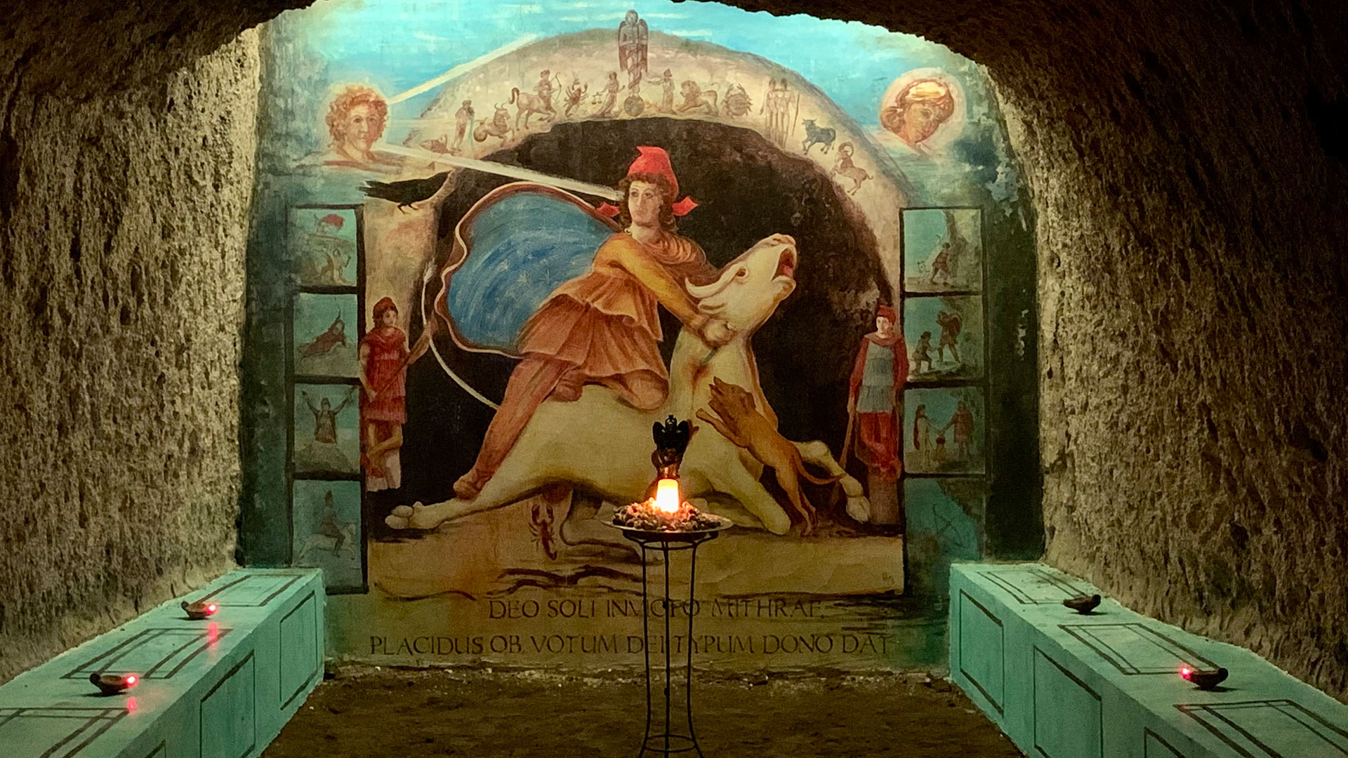 Cómo es “El Laberinto”, el perturbador túnel construido por esclavos romanos que reabrió sus puertas en Roma