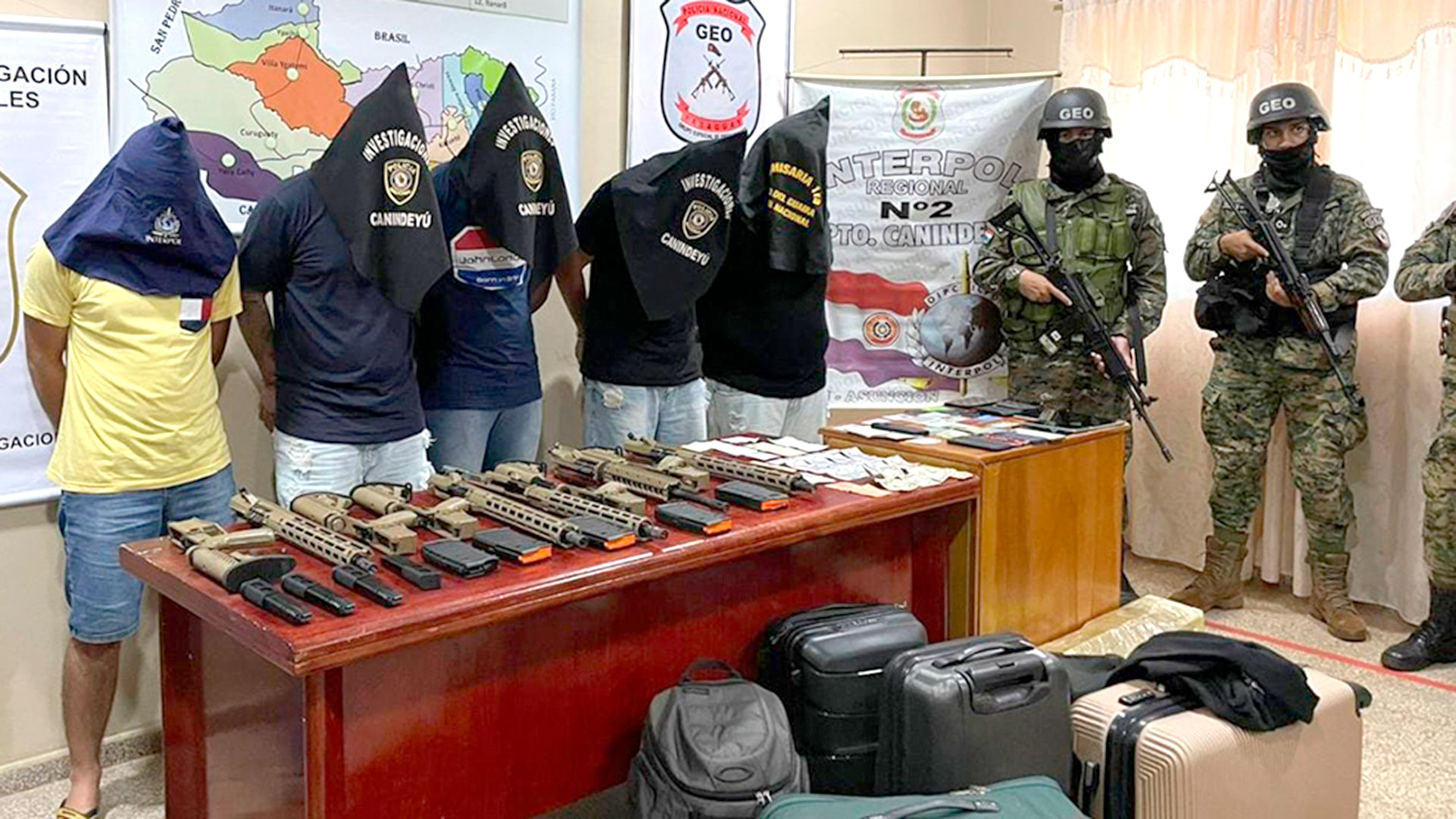 Un megaoperativo de Interpol por armas ilícitas en América Latina dejó más de 14 mil arrestos en 15 países