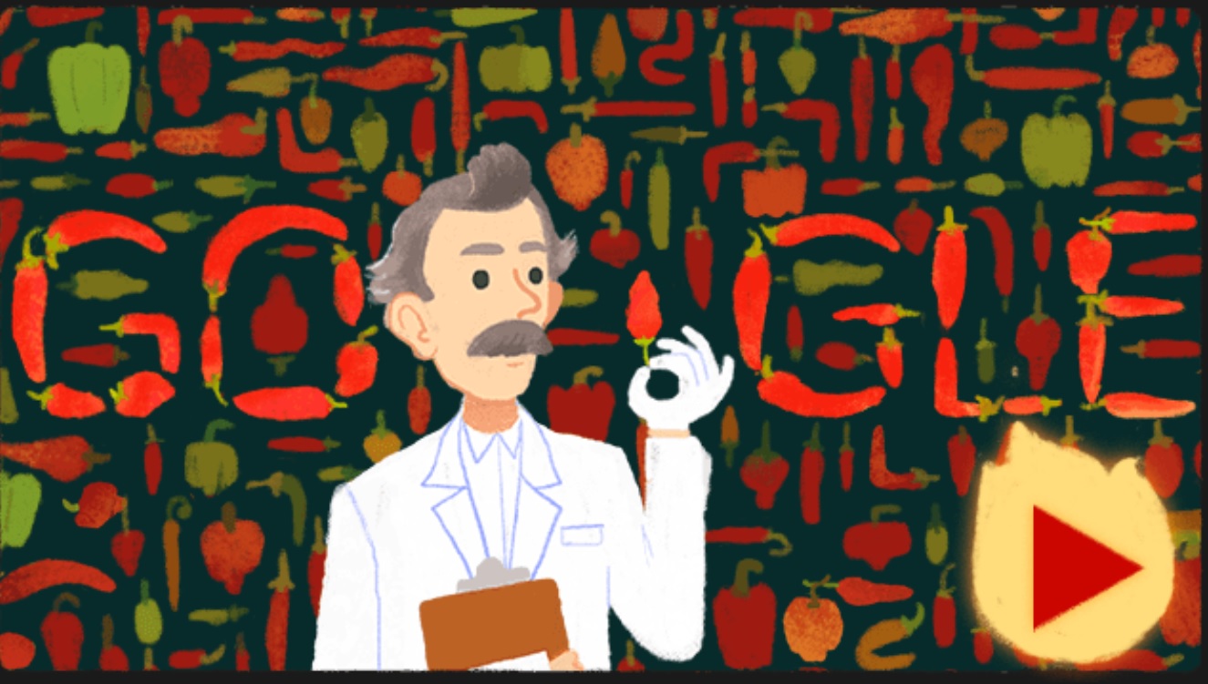 Google Publico Un Doodle Interactivo En Honor A Wilbur Scoville Infobae