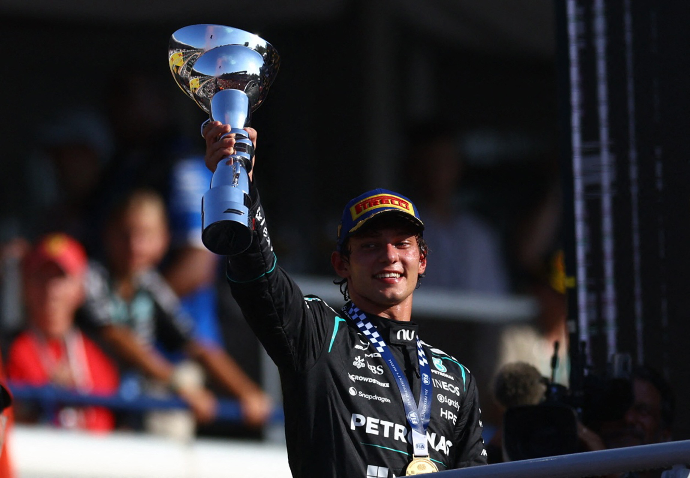 Hist&oacute;rica carrera de Kimi Antonelli en la F&oacute;rmula 1: larg&oacute; 19&deg;, lleg&oacute; primero y quebr&oacute; una racha de 60 a&ntilde;os en Monza