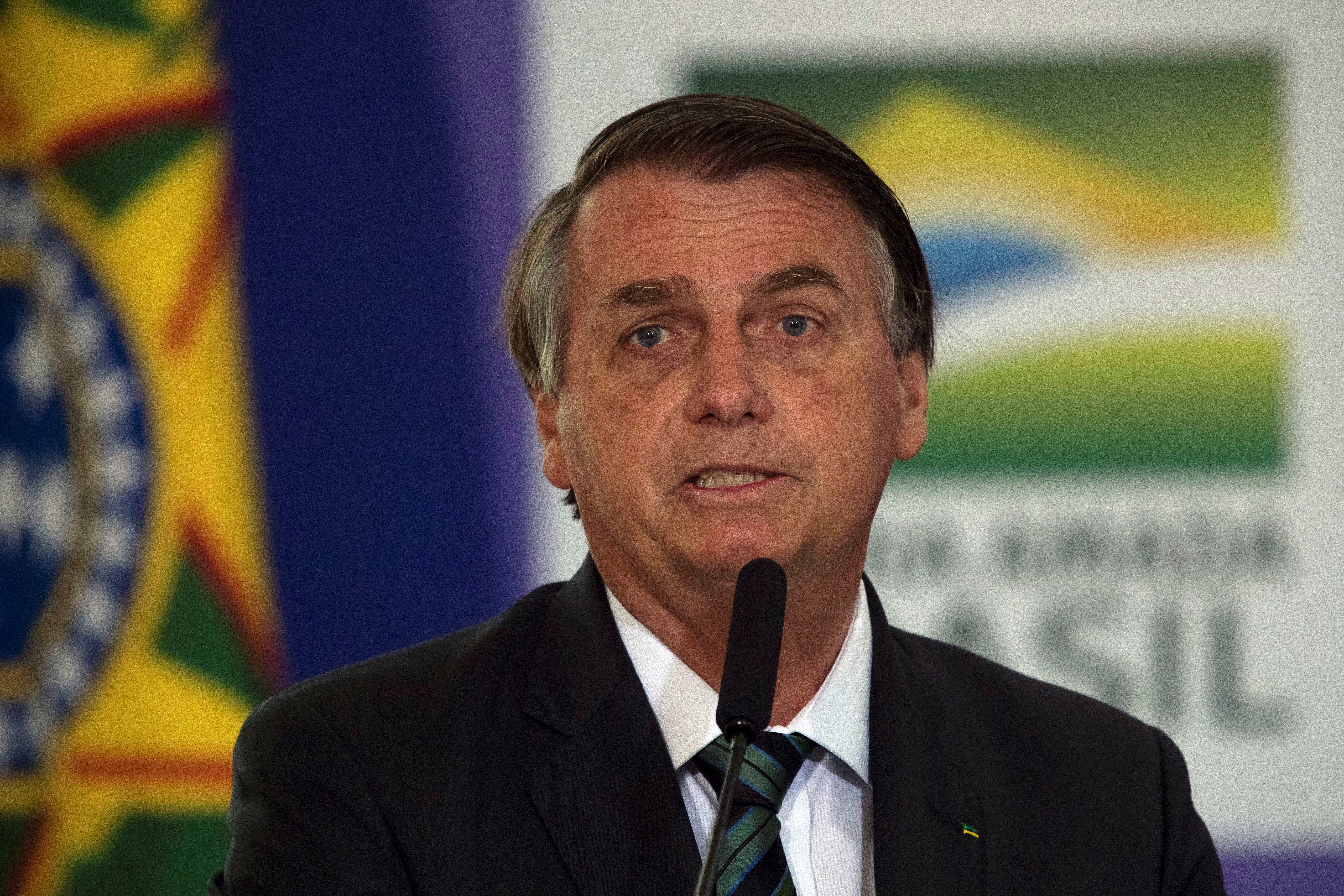Tras un comienzo ríspido, ahora el presidente de Brasil, Jair Bolsonaro, envió a un alto funcionario muy cercano a entrevistarse con Alberto Fernández. EFE/Joédson Alves/Archivo

