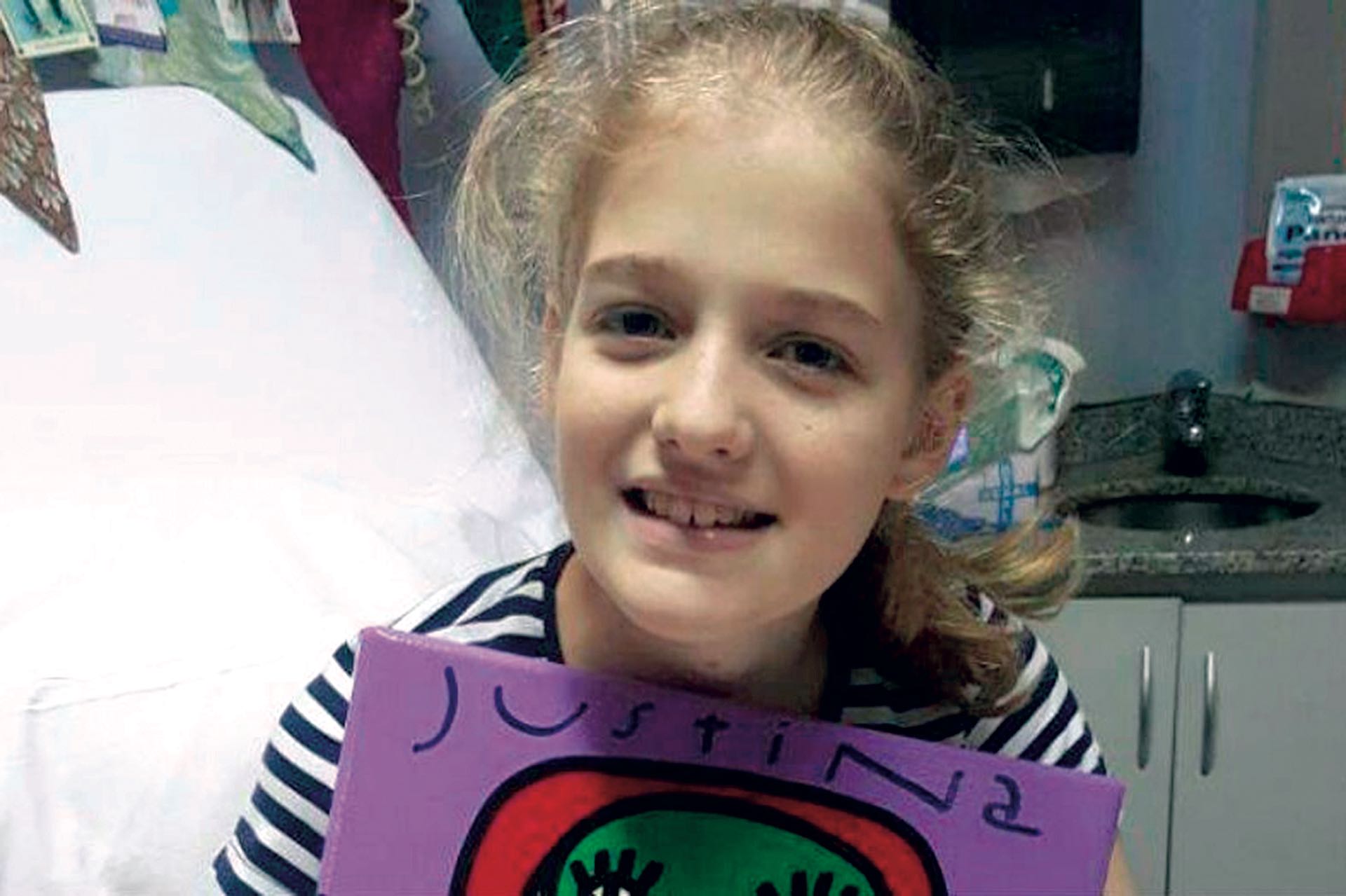 Justina Lo Cane, la niña de 12 años que encabezaba la lista del Incucai para recibir un trasplante de corazón, inspiró la actual de ley de donación presunta de órganos (Télam)