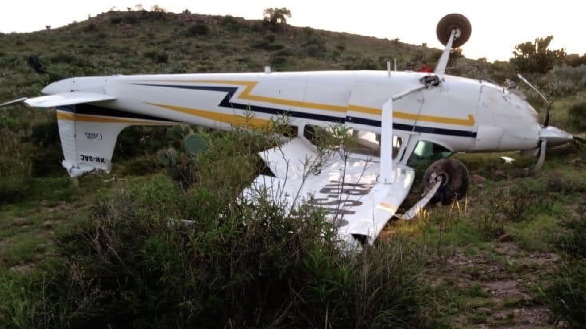 Se Desplomo Una Avioneta En San Luis Potosi El Piloto Solo Presento Lesiones Infobae