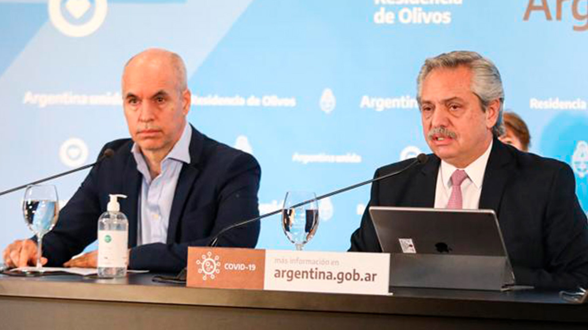 Alberto Fernández y Horacio Rodríguez Larreta: dos discursos y un vínculo a prueba de incertidumbre