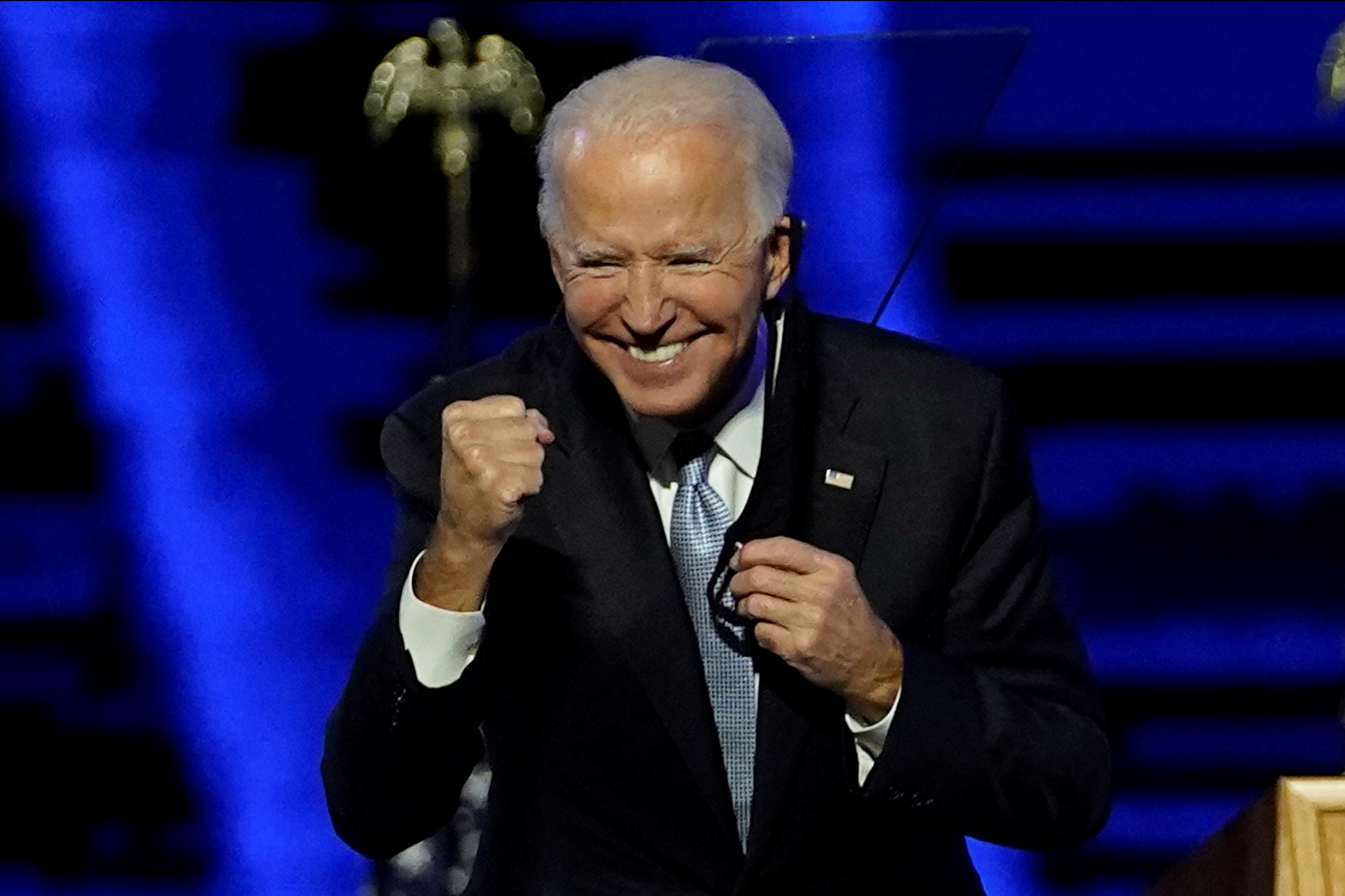 Joe Biden, ganador de la contienda electoral en EEUU, no ha recibido felicitaciones por parte de AMLO (Foto: EFE / Andrew Harnik)