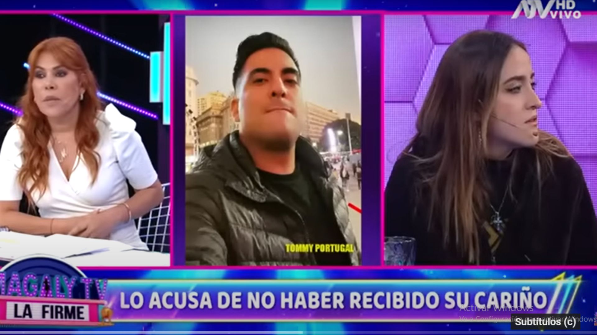 Hija de Tommy Portugal reveló en programa en vivo que cumbiambero será nuevamente padre