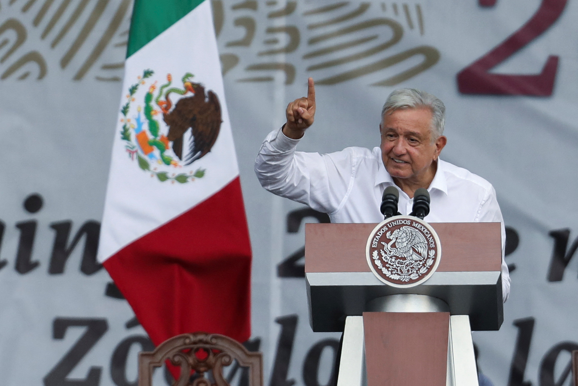 López Obrador nombre su modelo de gobierno como "humanismo mexicano" (REUTERS/Toya Sarno Jordan)