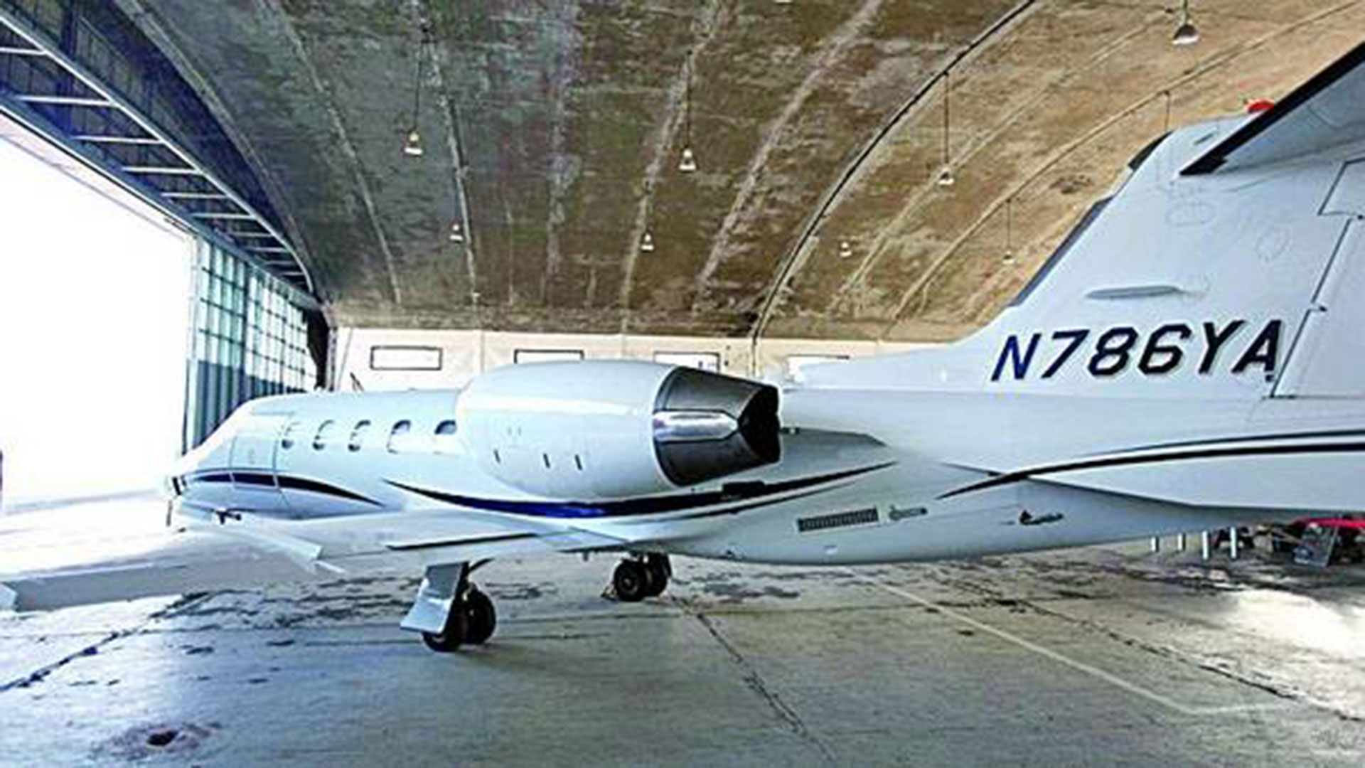 El Learjet 31A matrícula N786YA que usaba Jaime