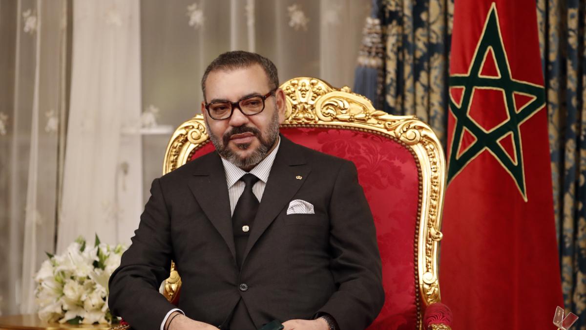 محمد السادس ، ملك المغرب ، في ظهوره العلني الأخير والمختصر في ديسمبر الماضي. (رويترز)