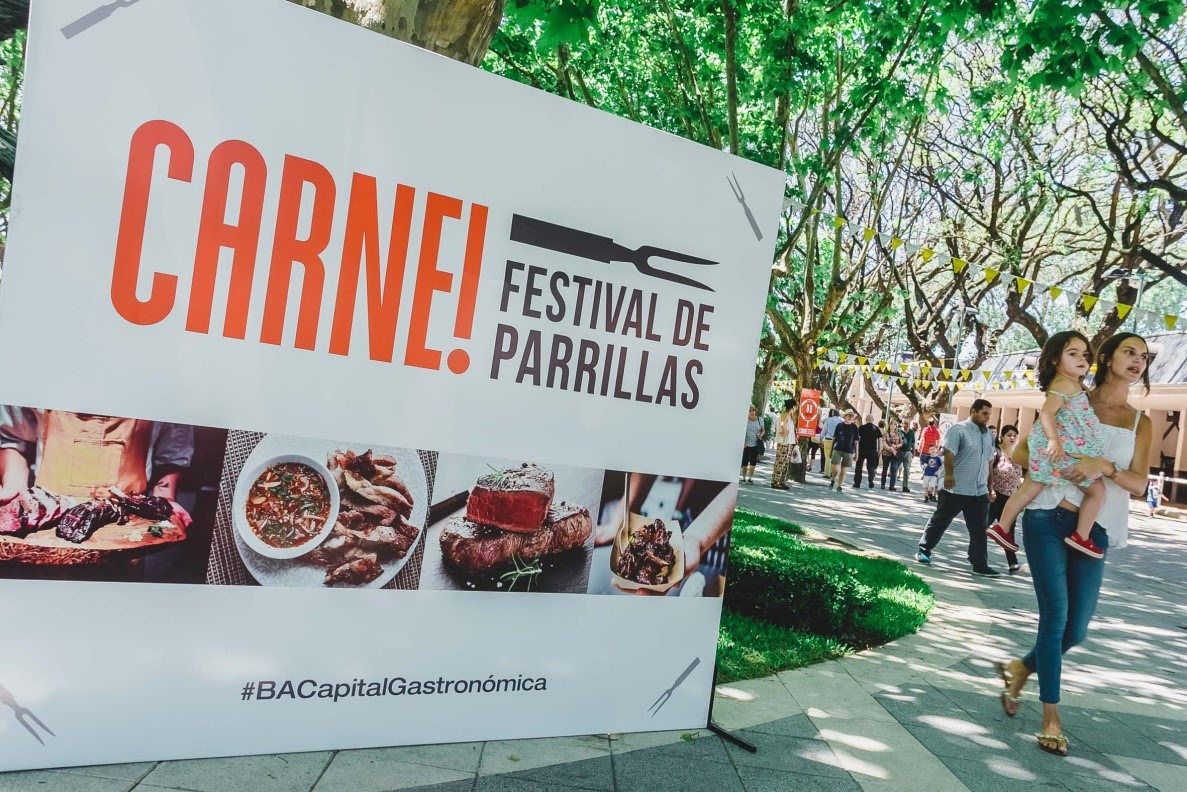 La tercera edición del festival gastronómico Carne! en el Hipódromo de Palermo, avenida Del Libertador y Dorrego (Crédito: Festival Carne!)