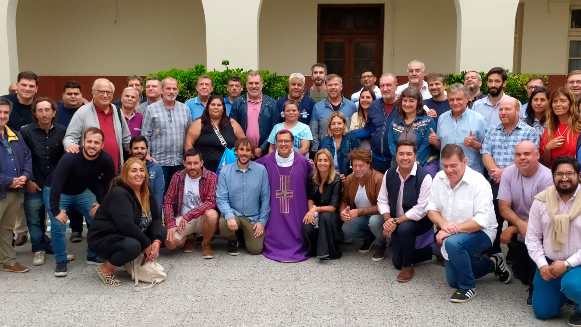 Invitados por el Obispo, 50 dirigentes políticos y sociales participaron de un retiro espiritual en Mar del Plata