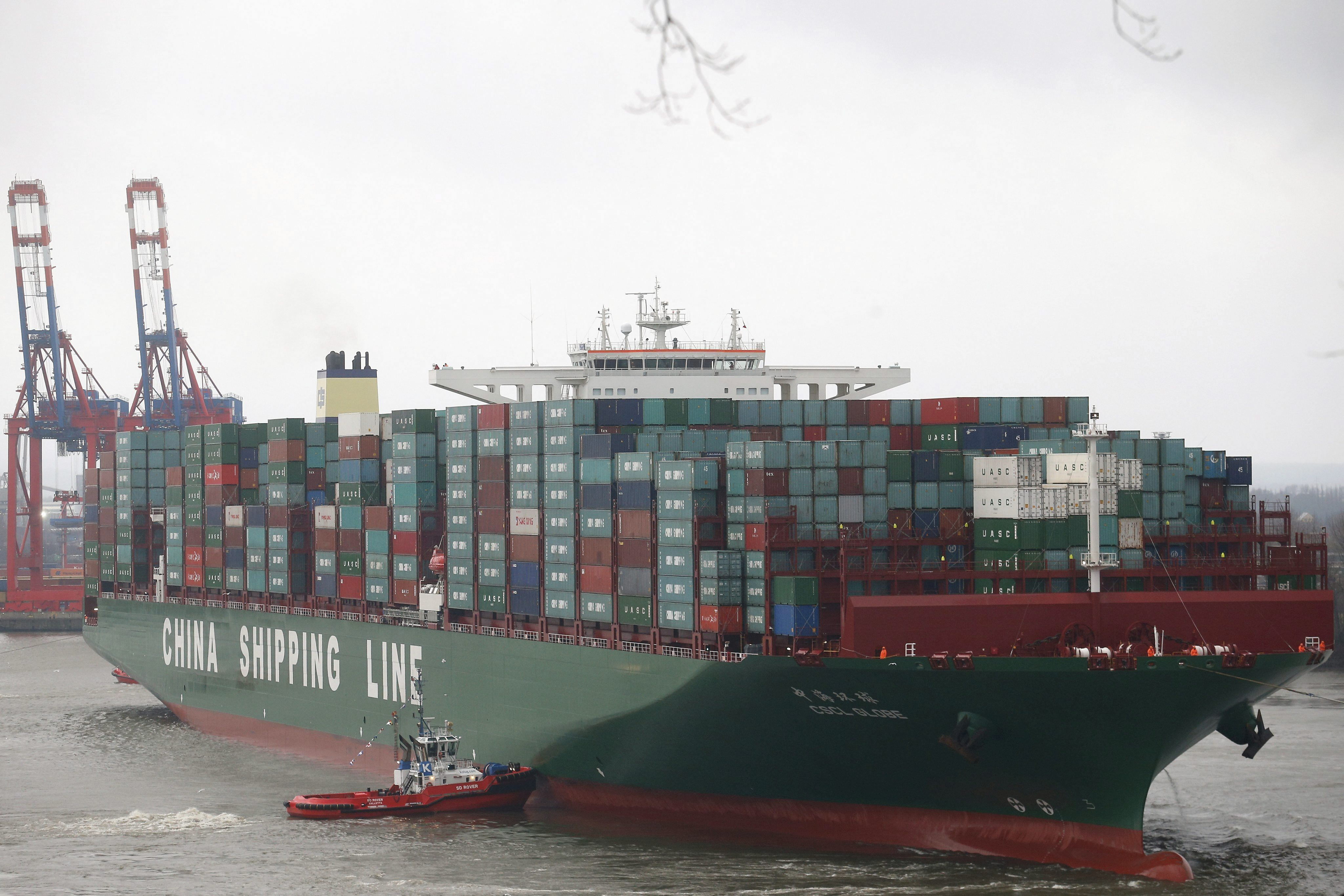 La Cámara señaló que los buques de carga demoran más en llegar y en lo posible "evitan la Argentina "por falta de flujo de mercadería y las trabas a las importaciones"
EFE/Joern Pollex
